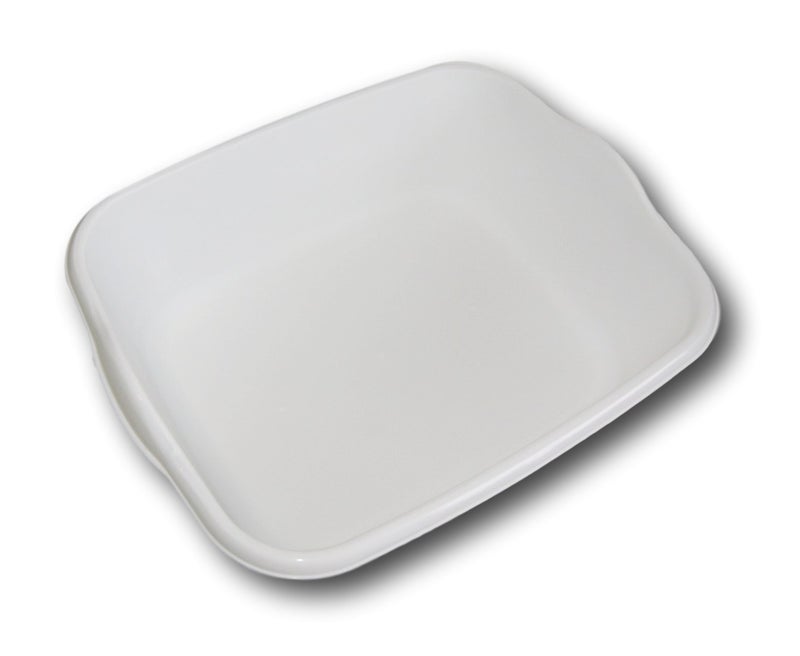 Essentials White Plastic Eight Quart Dishpan - 13Â½ x 11 x 4Â½H - Image 2